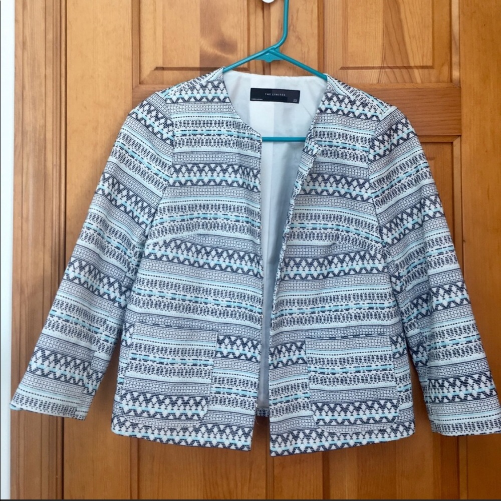 Cute Limited printed blazer